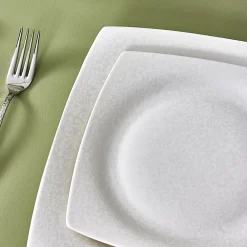 Karaca New Flava 6 Personen Geschirrset, 24 Teilig, Porzellan Weıß01