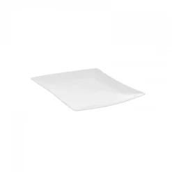 Karaca New Perfect White für 6 Personen Quadrat Frühstücksset und Servierschalen, 26 Teilig Weıß01 Best