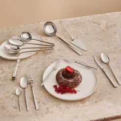 Karaca Nil Elegance Besteckset für 12 Personen, 91 Teilig , Silber Sılber Outlet