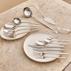 Karaca Nil Elegance Besteckset für 12 Personen, 91 Teilig , Silber Sılber Outlet