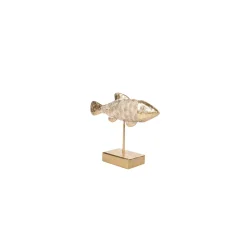 Karaca Nova (Fish) Fischförmiges Dekoratives Objekt/ Ornament 25x1 Gold Hot