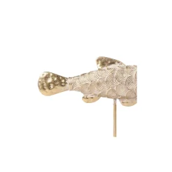 Karaca Nova (Fish) Fischförmiges Dekoratives Objekt/ Ornament 25x1 Gold Hot