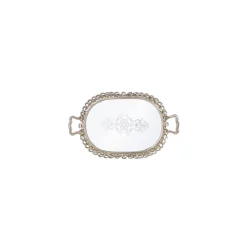 Karaca Nova Twist Dekoratives Tablett 52x32 cm Gold Outlet