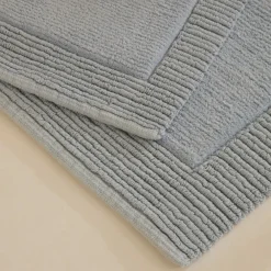 Karaca Odetta Badvorleger-Set, 60 × 90 cm + 40 × 60 cm, Grau Hot