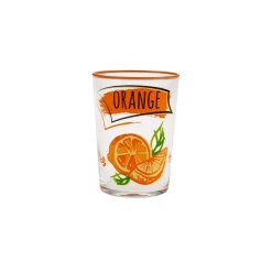 Karaca Orange Soft Drink Glas Orange01 Discount