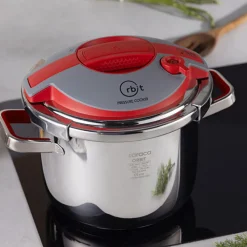Karaca Orbit Schnellkochtopf-Set 6+8 L Rot Online