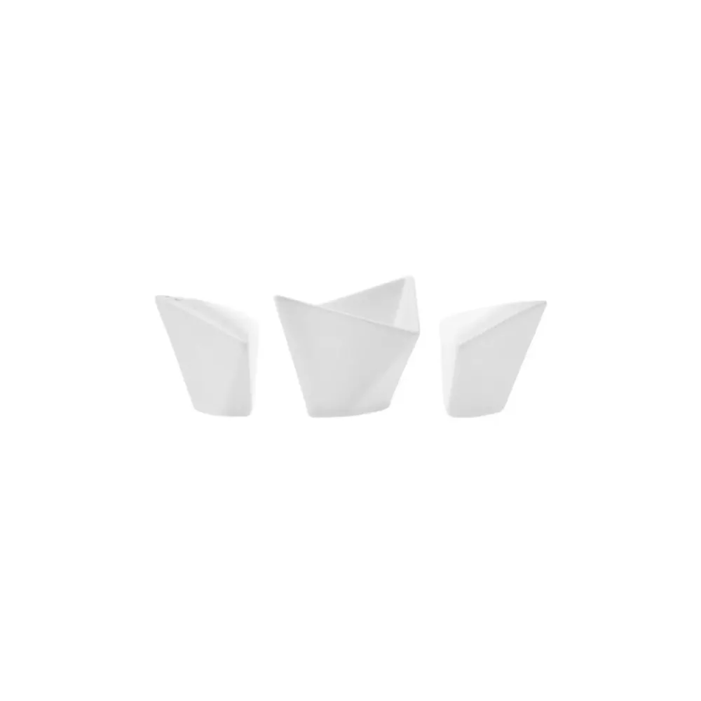 Karaca Origami für 6 Personen Quadrat Frühstücksset und Servierschalen, 26 Teilig, Porzellan Weıß01 Best