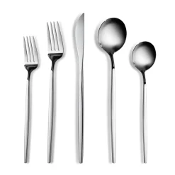 Karaca Orion Silver 60-teiliges Besteckset für 12 Personen Sılver Sale