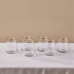 Karaca Orlando 420 Ml 6 Teiliges Wasserglas Set Multıfarben Hot
