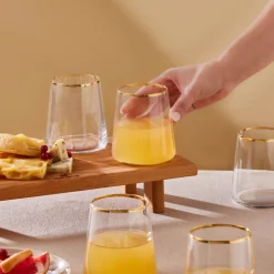 Karaca Orlando 420 Ml 6 Teiliges Wasserglas Set Multıfarben Hot