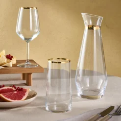 Karaca Orlando 12-Personen 25-Teiliges Glas-Set Klar Discount