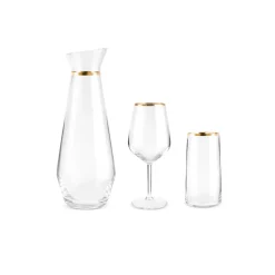 Karaca Orlando 12-Personen 25-Teiliges Glas-Set Klar Discount