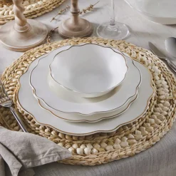 Karaca Pablo New Generation Bone Dinner Set für 12 Personen 59 Teiliges Gold Online