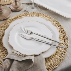 Karaca Pablo New Generation Bone Dinner Set für 12 Personen 59 Teiliges Gold Online