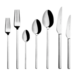 Karaca Pallas Elegance 12-Personen 84-Teiliges Besteckset Platın