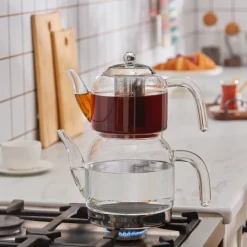 Karaca Panora Glas Teekanne Farblös Best
