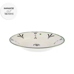 Karaca Paye Selcuklu Serie Vogel Tief Teller 23 cm Multıfarben Sale
