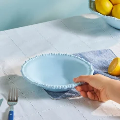 Karaca Perla Melamin Suppenteller 22 cm Blau Online