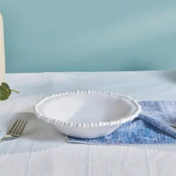 Karaca Perla, Melamin-Tiefer Teller, 22cm, Weiß Weıß01 Online