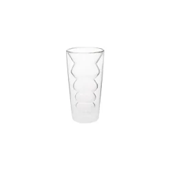 Karaca Pia Doppelwandiges Capuccino Glas 330 ml Klar Discount