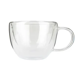 Karaca Pia Kaffeetasse Oval 100 ml Klar