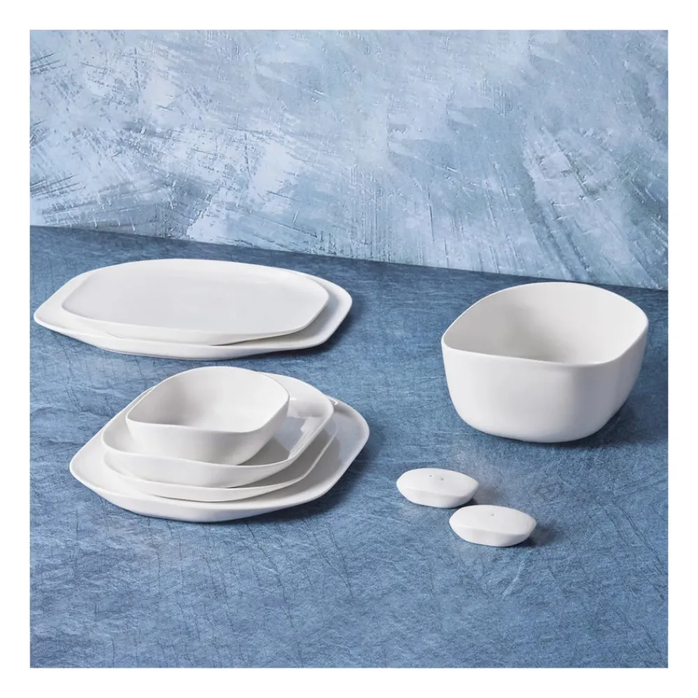 Karaca Plato für 12 Personen Geschirrset, 59 Teilig, New Generation Bone Gold Outlet
