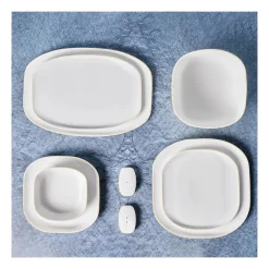 Karaca Plato für 12 Personen Geschirrset, 59 Teilig, New Generation Bone Gold Outlet