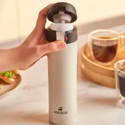 Karaca Pluton, Thermosflasche, 450ML, Creme Hot