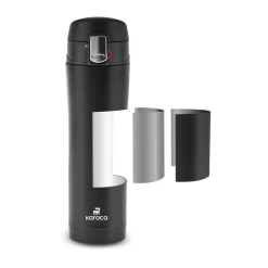 Karaca Pluton, Thermosflasche, 450ML, Schwarz Discount