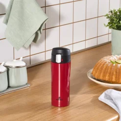 Karaca Pluton, Thermosflasche, 350ML, Rot New