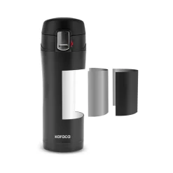 Karaca Pluton, Thermosflasche, 350ML, Schwarz Online