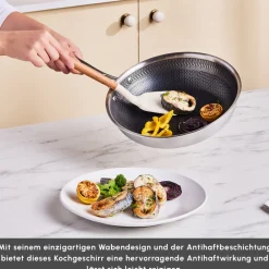 Karaca 5Ply PowerSteel 316+ Kochtopf Set, 7 Teilig Farblös Discount