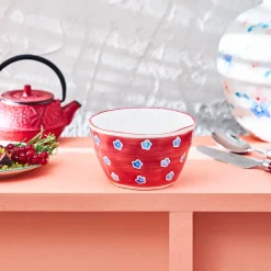 Karaca Primavera Schale, Rot Rot02 Discount