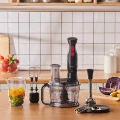 Karaca Pro Multimax 6 in 1 Multifunktions-Küchenmaschine 2000 W Schwarz Best