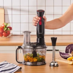 Karaca Pro Multimax 6 in 1 Multifunktions-Küchenmaschine 2000 W Schwarz Best