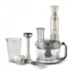 Karaca Pro-Multimax 6 in 1 Mehrzweck-Küchenmaschine, Ikonische Beige & Latte, 2000W Latte01 Sale