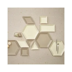 Karaca Puzzle Quadratisch für 6 Personen Frühstücksset und Servierschalen, 28 Teilig Multıfarben Discount