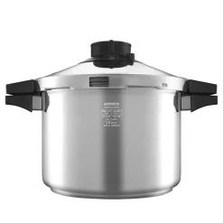 Karaca Quick and Safe Induktions-Schnellkochtopf-Set 6+8 Lt Farblös Best