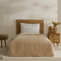 Karaca Rabbit Sherpa TV-Decke Beige Beıge Sale