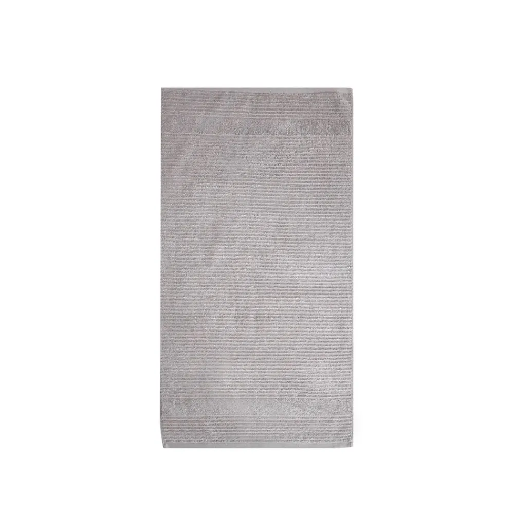 Karaca Rachel Supreme Duschtuch, Hellgrau, 70x140 cm Hellgrau01 New