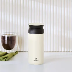 Karaca Rainbow Steel Auslaufsichere Thermoskanne 350 Ml Creme Creme01 Outlet