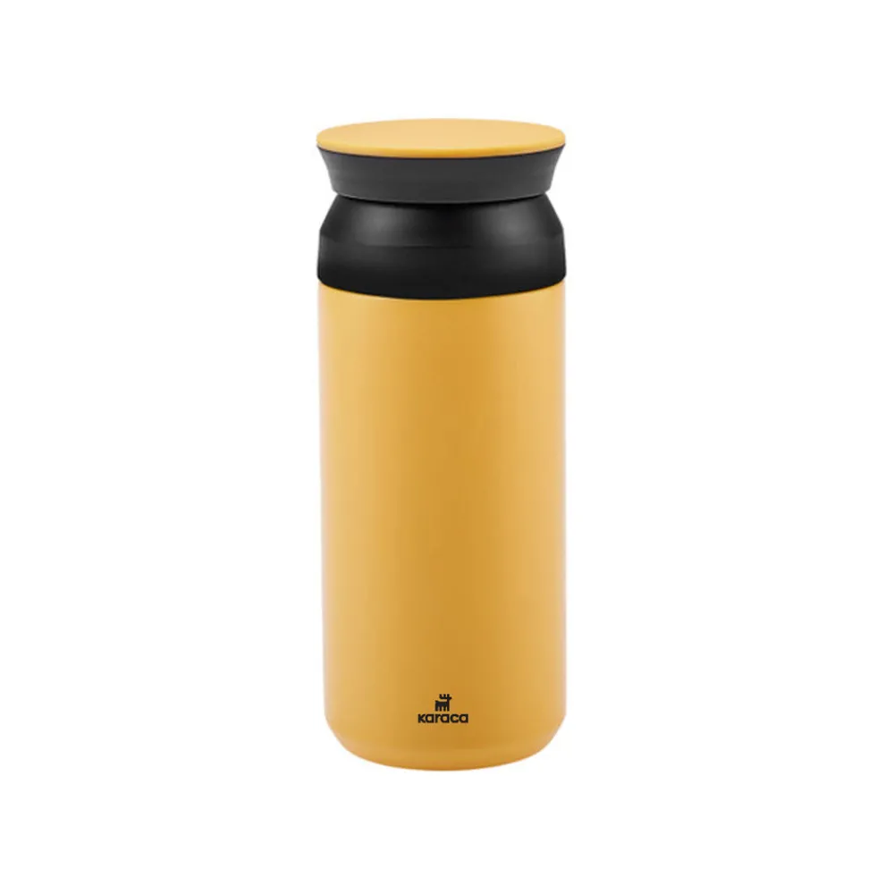 Karaca Rainbow Steel Auslaufsichere Thermoskanne 350 Ml Gelb Discount