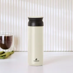 Karaca Rainbow Steel Auslaufsichere Thermoskanne 500 Ml Creme Creme01 Clearance