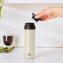 Karaca Rainbow Steel Auslaufsichere Thermoskanne 500 Ml Creme Creme01 Clearance