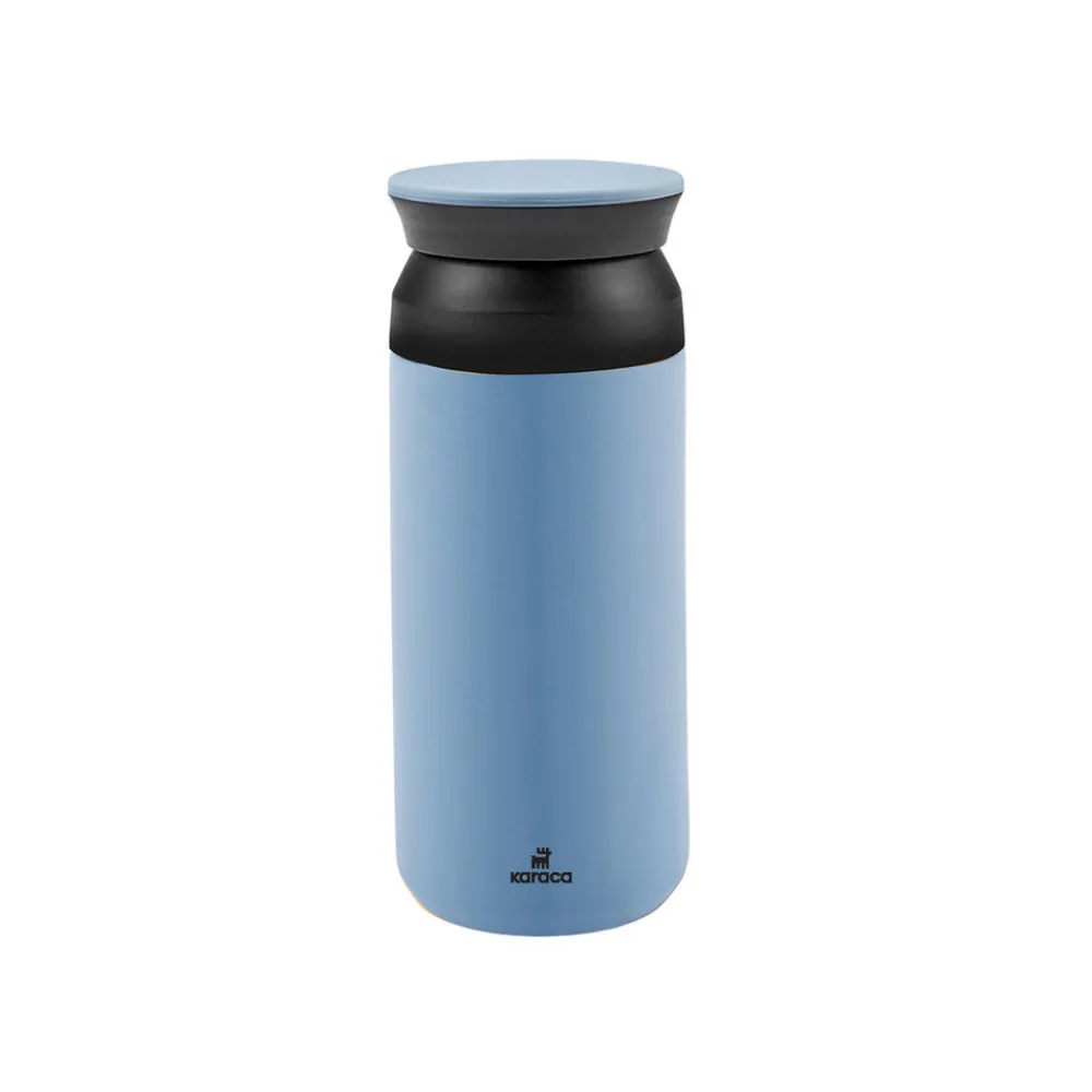 Karaca Rainbow Steel Auslaufsichere Thermoskanne 350 Ml Blau Blau01 New