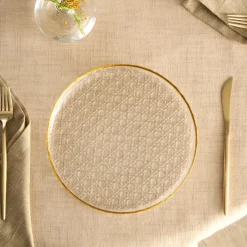 Karaca Rattan 7-teiliges Kuchenset Gold New