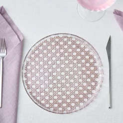 Karaca Rattan Grau-Glitzer 7-teiliges Kuchenset Gri Outlet