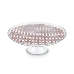 Karaca Rattan Grau-Glitzer 7-teiliges Kuchenset Gri Outlet