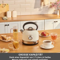 Karaca Retro 2202 Wasserkocher 2200W Creme Sale