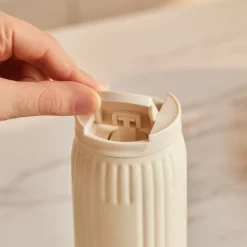 Karaca Rimo Auslaufsicherer Edelstahl-Thermos 600 ml Creme Sale